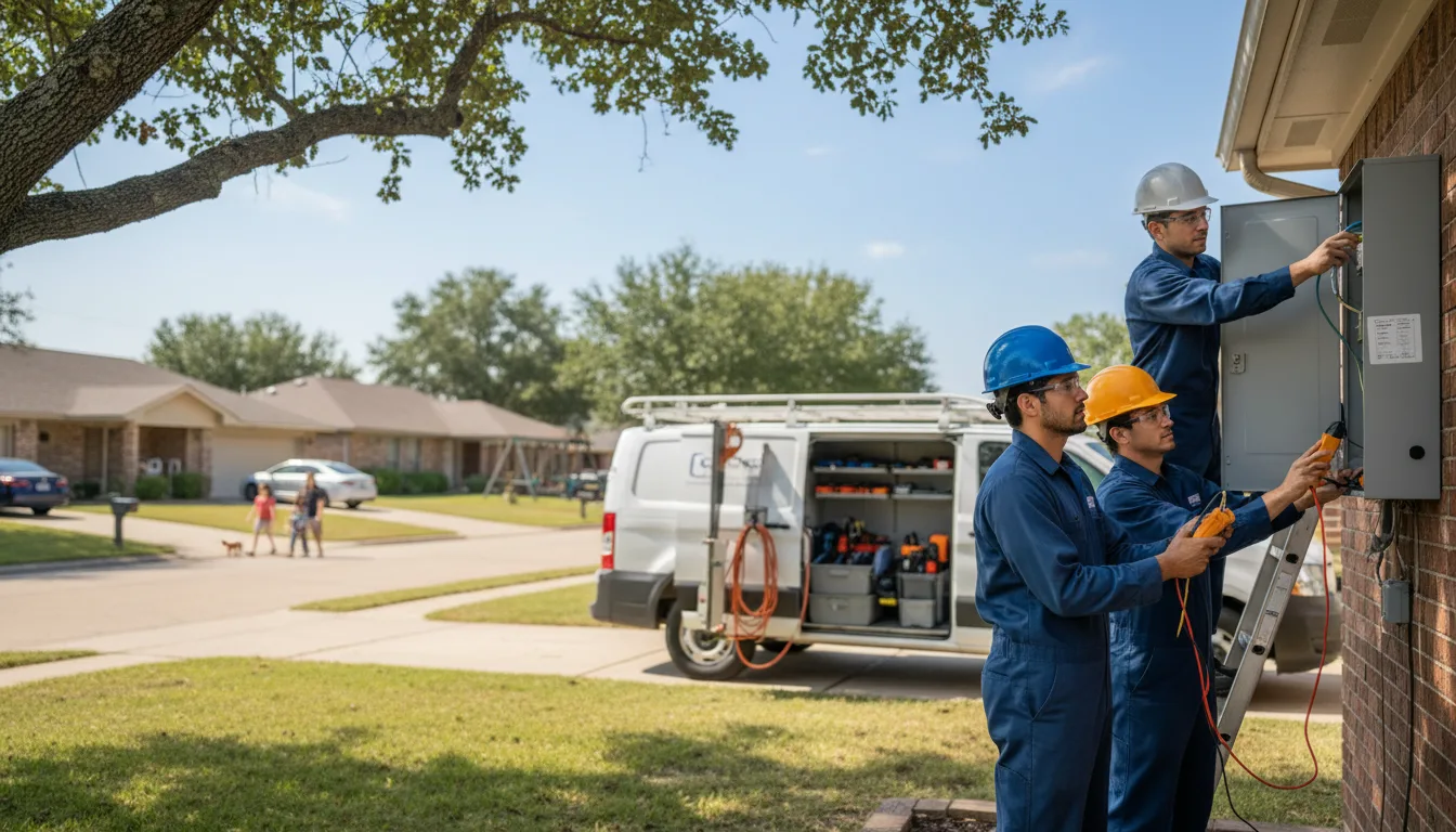 Certified electrician providing emergency electrical services in Genoa, WV